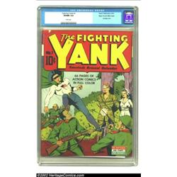 Fighting Yank #1 Mile High pedigree (Nedor Publications, 1942) CGC VF/NM 9.0 White pages. You really