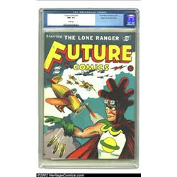 Future Comics #2 Mile High pedigree (David McKay Publications, 1940) CGC NM- 9.2 White pages. We're.