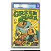 Image 1 : Green Mask #1 (Fox Features Syndicate, 1940) CGC VF 8.0 Off-white pages. Golden Age master Lou Fine.
