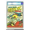 Image 1 : Heroic Comics #2 (Eastern Color, 1940) CGC VF- 7.5 Light tan to off-white pages. In the midst of his