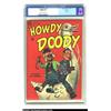 Image 1 : Howdy Doody #4 File Copy (Dell, 1950) CGC VF/NM 9.0 Cream to off-white pages. The scorching red back