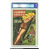 Image 1 : Jumbo Comics #82 Rockford Pedigree (Fiction House, 1945) CGC VF/NM 9.0 Cream to off-white pages. She