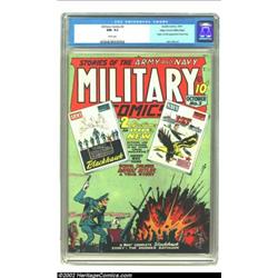 Military Comics #3 Mile High pedigree (Quality, 1941) CGC NM- 9.2 White pages. This issue features i