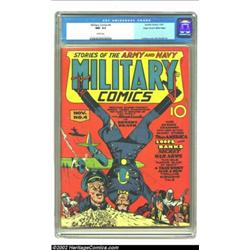 Military Comics #4 Mile High pedigree (Quality, 1941) CGC NM- 9.2 White Pages. Perhaps this is the m