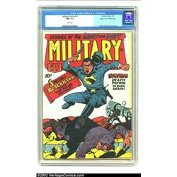 Military Comics #20 Mile High pedigree (Quality, 1943) CGC NM- 9.2 White pages. Reed Crandall, one o