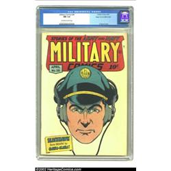 Military Comics #38 Mile High pedigree (Quality, 1945) CGC NM 9.4 Off-white to white pages. Even aft