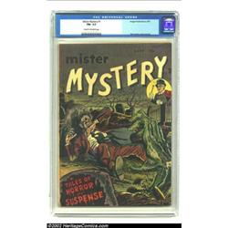 Mister Mystery #1 (Aragon Magazines, Inc., 1951) CGC FN+ 6.5 Cream to off-white pages. The dead aris