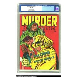 Murder Incorporated #3 (Fox Features Syndicate, 1948) CGC VF+ 8.5 Off-white to white pages. With a c