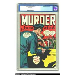 Murder Incorporated #15 (Fox Features Syndicate, 1949) CGC FN/VF 7.0 Off-white pages. Crime never pa