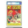 Image 1 : My Desire #31 (Fox Features Syndicate, 1949) CGC VF 8.0 Cream to off-white pages. Whoa -- is she act