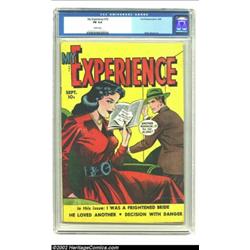 My Experience #19 (Fox Features Syndicate, 1949) CGC FN 6.0 White pages. Cheater! Fred obviously is.