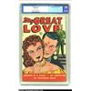 Image 1 : My Great Love #1 (Fox, 1949) CGC VF+ 8.5 Light tan to off-white pages. This red-head looks like noth