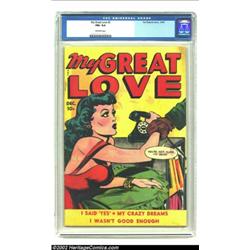 My Great Love #2 (Fox, 1949) CGC FN+ 6.5 Off-white pages. There is no telling where the scene on thi