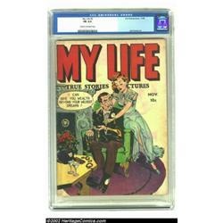 My Life #5 (Fox, 1948) CGC FN 6.0 Cream to off-white pages. Featuring Jack Kamen artwork, this wonde