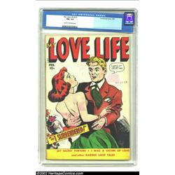 My Love Life #10 (Fox, 1950) CGC FN+ 6.5 Cream to off-white pages. Laying claim to your gal by a, "I
