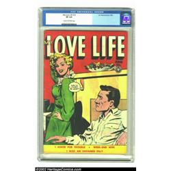 My Love Life #12 (Fox, 1950) CGC VF 8.0 Cream to off-white pages. Like so many of the numerous Fox r