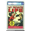 Image 1 : My Private Life #16 (Fox, 1950) CGC VF 8.0 Light tan to off-white pages. It's bad enough we had to s
