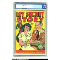 My Secret Story #26 (Fox Features Syndicate, 1949) CGC VF- 7.5 Cream to off-white pages. Now, you un