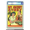 Image 1 : My Secret Story #26 (Fox Features Syndicate, 1949) CGC VF- 7.5 Cream to off-white pages. Now, you un
