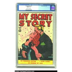 My Secret Story #29 (Fox Features Syndicate, 1949) CGC FN/VF 7.0 Off-white to white pages. A buxom r