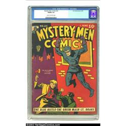 Mystery Men Comics #23 (Fox, 1941) CGC VG/FN 5.0 Cream to off-white pages. This issue features an ex