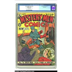 Mystery Men Comics #26 Pennsylvania pedigree (Fox, 1941) CGC VG/FN 5.0 Off-white pages. This wild co