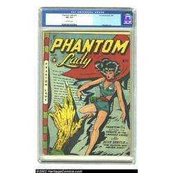 Phantom Lady #13 (Fox, 1947) CGC VF+ 8.5 Off-white pages. The first issue of the title must have tur