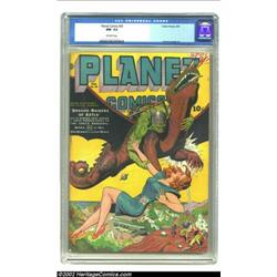 Planet Comics #29 (Fiction House, 1944) CGC NM- 9.2 Off-white pages. Out of the skies swoop the Drag