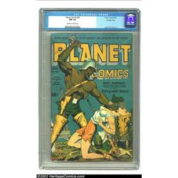 Planet Comics #30 Crowley pedigree (Fiction House, 1944) CGC NM 9.4 Off-white to white pages. As gre