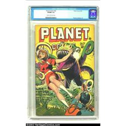 Planet Comics #42 (Fiction House, 1946) CGC VF/NM 9.0 Cream to off-white pages. Fiction House is wel