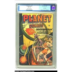 Planet Comics #43 (Fiction House, 1946) CGC VF- 7.5 Off-white to white pages. Joe Doolin's cover on.
