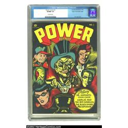 Power Comics #3 Mile High pedigree (Holyoke Publications, 1944) CGC VF/NM 9.0 Off-white pages. This.