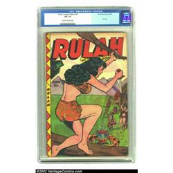 Rulah Jungle Goddess #27 (Fox Features Syndicate, 1949) CGC FN- 5.5 Cream to off-white pages. WOW, t