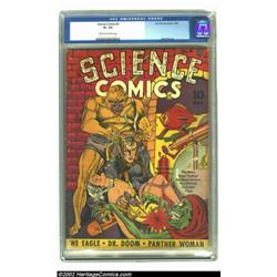 Science Comics #4 (Fox, 1940) CGC GD+ 2.5 Cream to off-white pages. When the short list is made of t