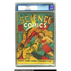 Science Comics #5 (Fox, 1940) CGC VG 4.0 Cream to off-white pages. This has to truly be one of the g