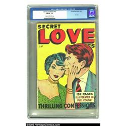 Secret Love Stories nn (Fox Features Syndicate, 1949) CGC FN/VF 7.0 Cream to off-white pages. This w