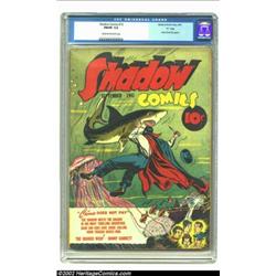 Shadow Comics #12 "D" Copy pedigree (Street & Smith, 1941) CGC FN/VF 7.0 Cream to off-white pages. W