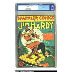 Sparkler Comics (Series 1) #1 (United Features Syndicate, 1940) CGC FN 6.0 Cream to off-white pages.