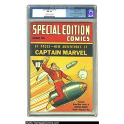 Special Edition Comics #1 Denver pedigree (Fawcett, 1940) CGC NM 9.4 Cream to off-white pages. The f