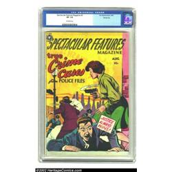 Spectacular Features Magazine #3 Windy City Pedigree (Fox, 1950) CGC VF- 7.5 Off-white pages. This t