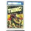 Image 1 : The Thing! #15 River City pedigree (Charlton, 1954) CGC VF- 7.5 Cream to off-white pages. If you tho