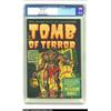 Image 1 : Tomb of Terror #4 (Harvey, 1952) CGC VF+ 8.5 Cream to off-white pages. This killer cover features a.