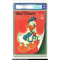 Walt Disney's Comics and Stories #1 (Dell, 1940) CGC VG+ 4.5 Off-white to white pages. Is it just us