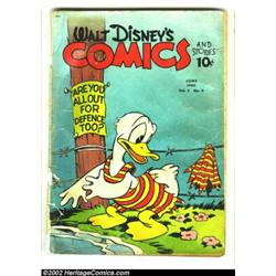 Walt Disney's Comics and Stories Group Lot Of Over 100 Golden Age Issues (Dell, 1940s). This is a tr