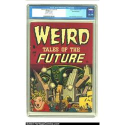 Weird Tales of the Future #2 White Mountain pedigree (Aragon, 1952) CGC VF/NM 9.0 Off-white to white