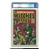Image 1 : Witches Tales #8 File Copy (Harvey, 1952) CGC VF 8.0 Off-white to white pages. Lee Elias uses tried.