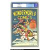 Image 1 : Wonderworld Comics #4 (Fox, 1939) CGC VF 8.0 Light tan to off-white pages. This cover is an underrat