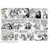 Image 1 : Wayne Boring - Original Comic Strip Art for Superman Sunday dated 7/17/49 (McClure Newspaper Syndica