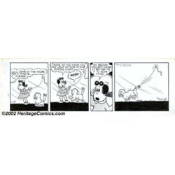 Marge Buell - Original Comic Strip Art for Little Lulu daily Dated 1/13/56 (Chicago Tribune, 1956)..