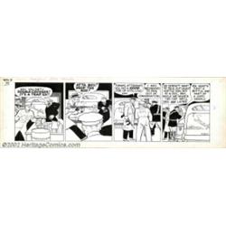 Chester Gould - Original Comic Strip Art for Dick Tracy dated 11/3/44 (Chicago Tribune, 1944). Dick.